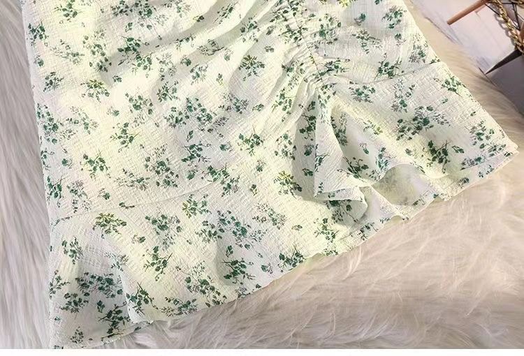 2024 Little Green Flower Dress